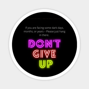 Don't give up Magnet